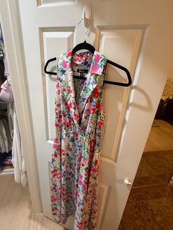 Flower colorful dress
