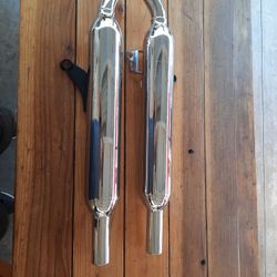 Triumph Bonneville Stock Pipes.