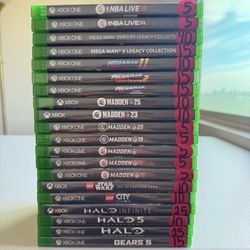 Xbox One. Xbox Series X|S. Madden NFL. Mega Man. NBA Live