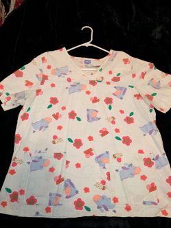 Disney Winnie the Pooh scrub top