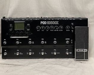 Line 6 Pod HD500X Amp Modeler Effect Processor
