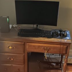Small Desk With 4 Drawers