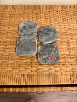 Marble coasters