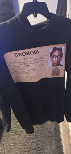 Young thug graphic hoodie