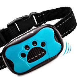 DogRook Dog Bark Collar- Humane Anti Barking Training Collar - Vibration No Shock Dog Collar - Stop Barking Collar for Small Medium Large Dogs - Best 