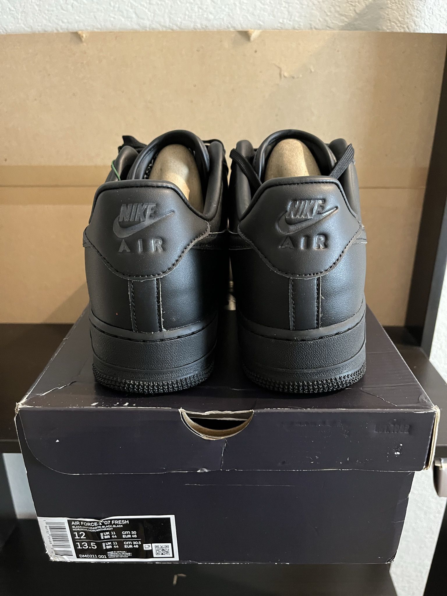 Nike Air Force 1 Black Smoke Grey for Sale in Round Rock, TX - OfferUp