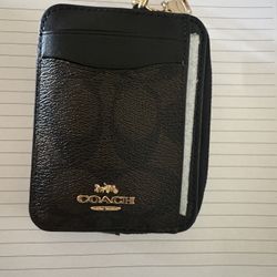 Coach canvas Wallet Usted 