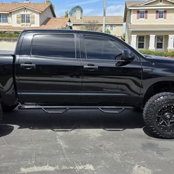 N-Fab Wheel 2 Wheel Nerf Side Step Bars; Gloss Black
(07-21 Tundra CrewMax)