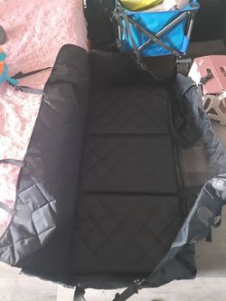 Universal waterproof dog backseat cover/gap filler