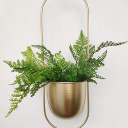 Gold Metal Plant Hanger