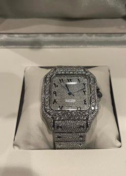 Moissanite Cartier Watch