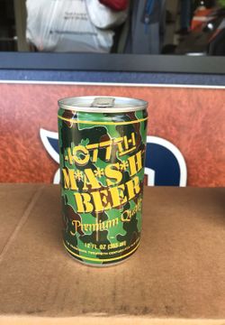 Vintage Mash 4077th beer can