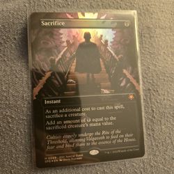 Sacrifice (Foil)