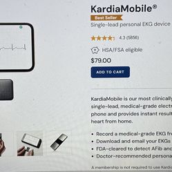 KardiaMobile 1 Lead Personal EKG Monitor
