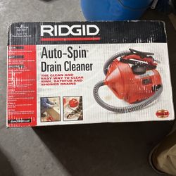 Drain Cleaner, Ridgid auto spin