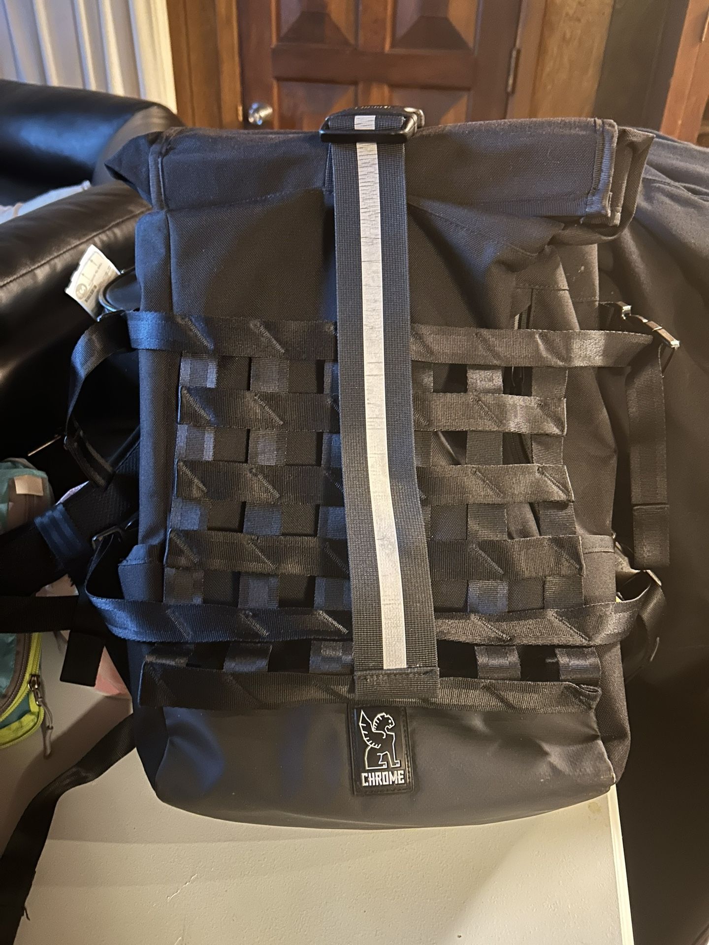 Black Chrome Backpack