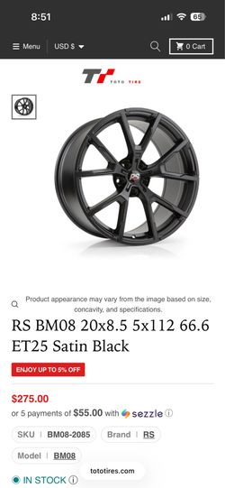 20 inch wheels/rims