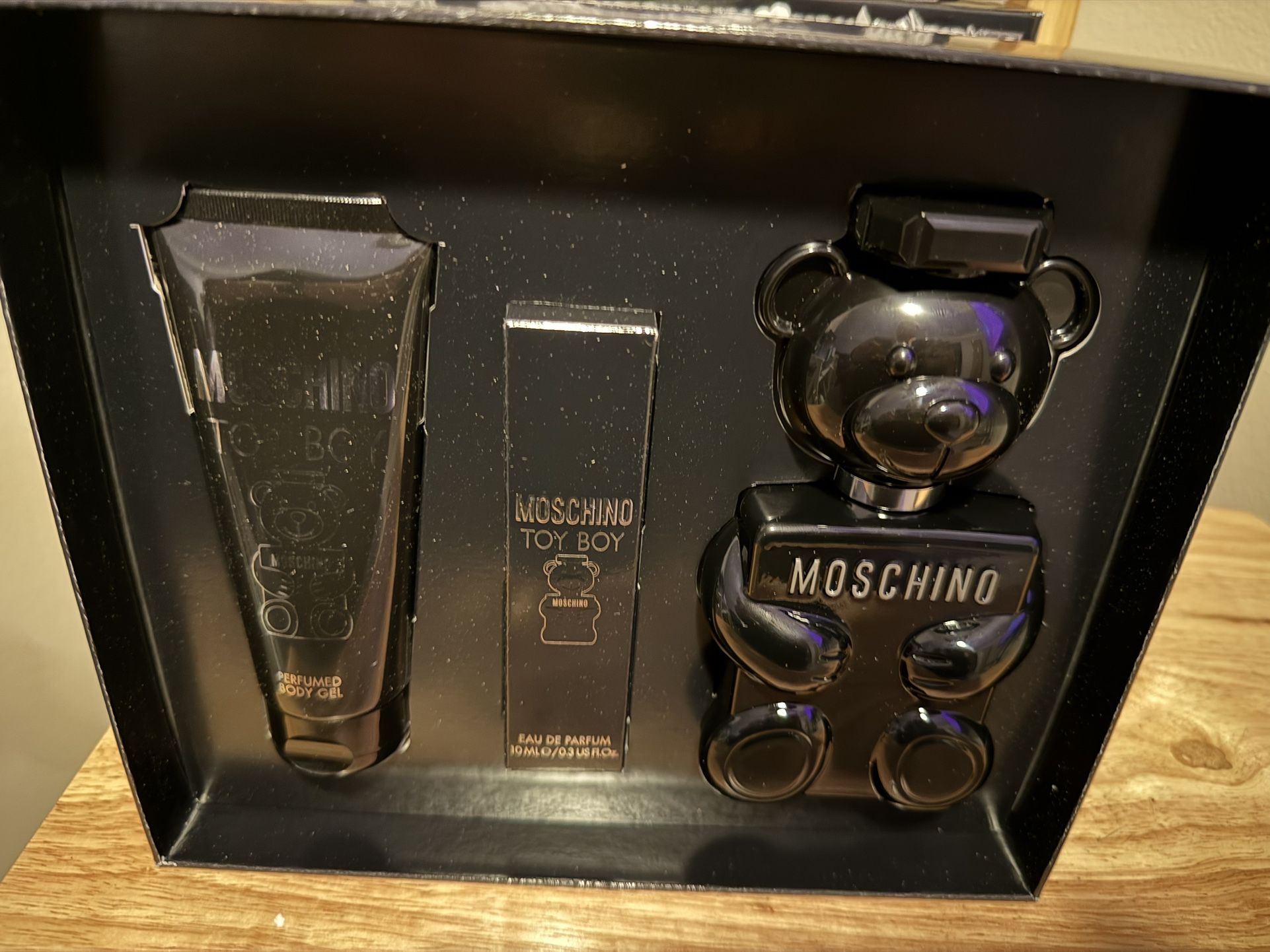 MOSCHINO Toy Boy 3 pcs Men's Perfume Gift Set New