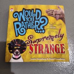 Would You Rather Book 