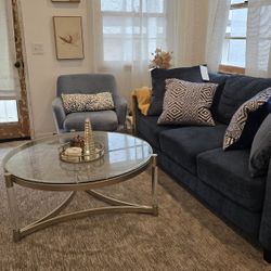 Sofa/ Couch  with Coffee Table
