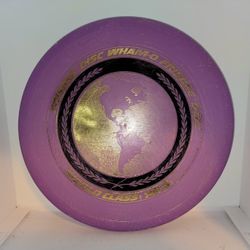 Vintage 80s Wham-O frisbee.... lavender color
