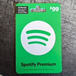 Spotify Premium 1 Year