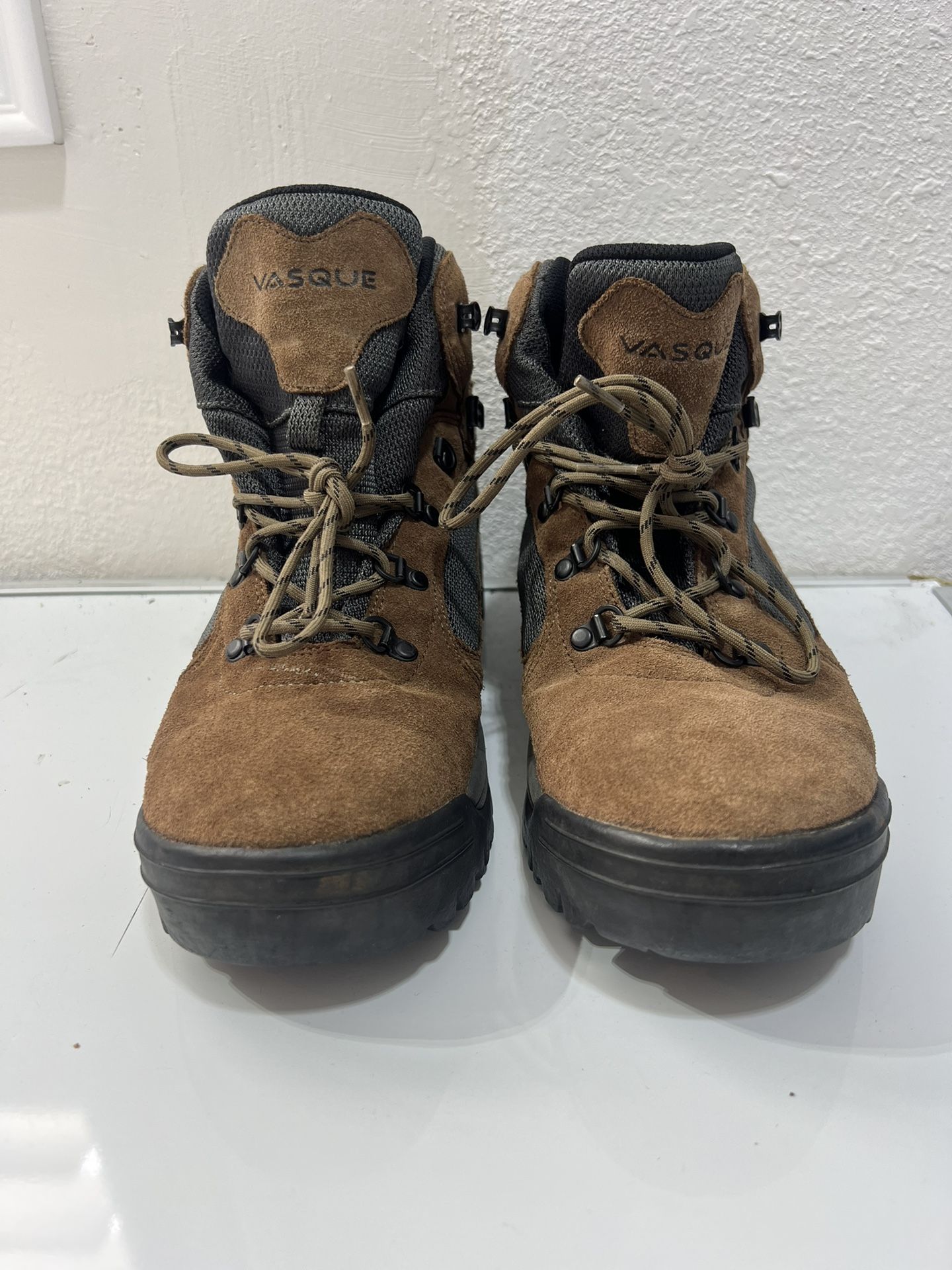 Vasque Skywalk Ranger Hiking Boots Men's 11.5 Brown Leather Lace Up Waterproof