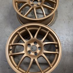 2x 949 Racing 6ul wheels 17x8 5x100 +40, Subaru, Toyota, etc fitment