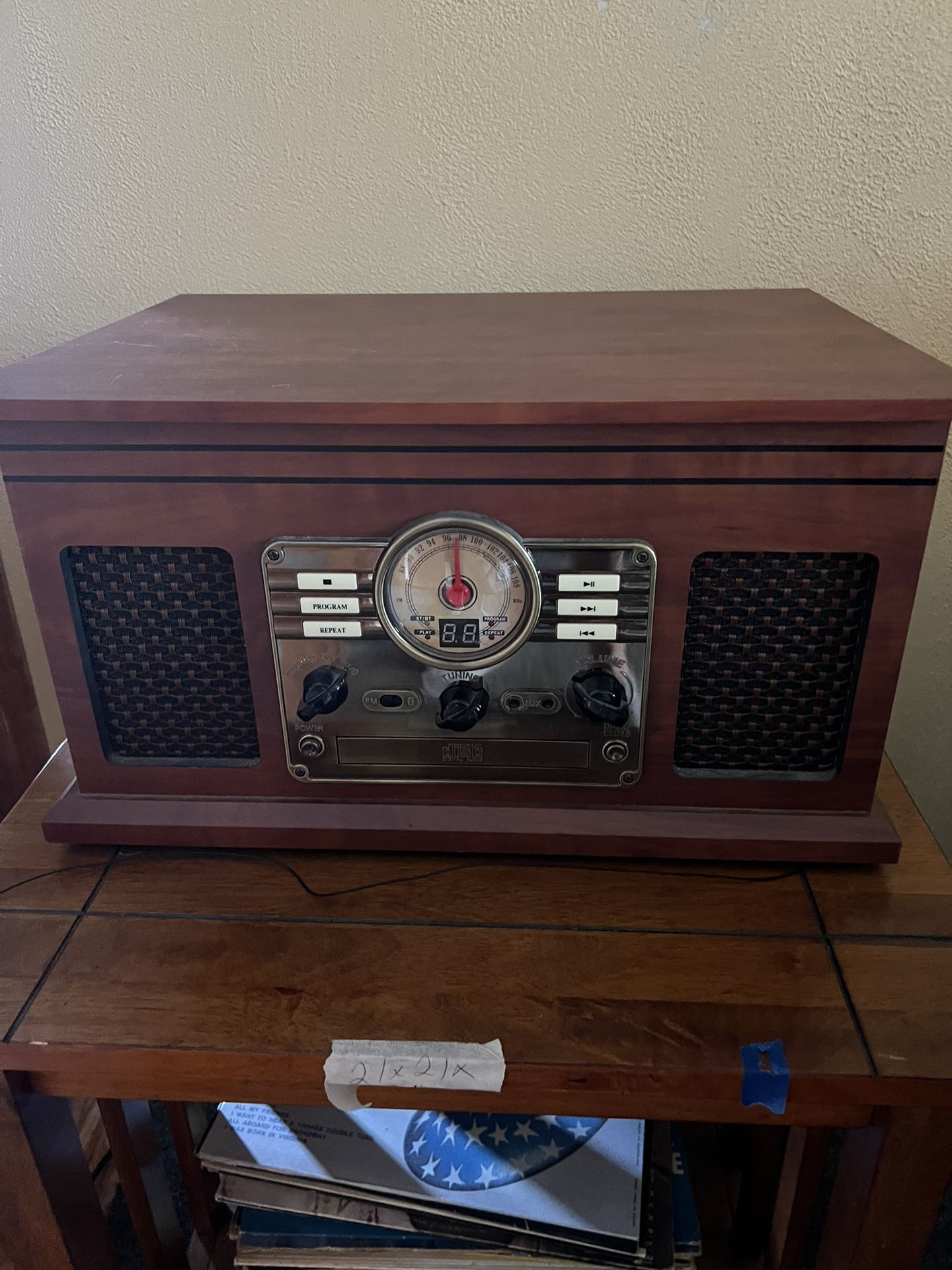 Victrola Nostalgic 6 in 1 Radio Cabinet