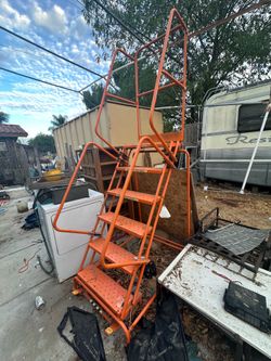 6 Step Industrial ladder