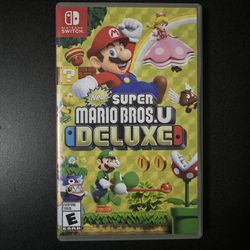 Super Mario Bros U Deluxe - Nintendo Switch Game