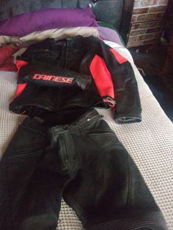 DAINESE MOTORCYCLE JACKET WITH PANTS