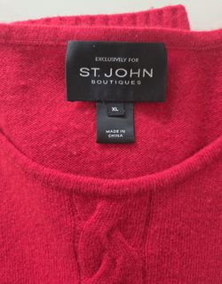 St. John SS Crew Neck Sweater