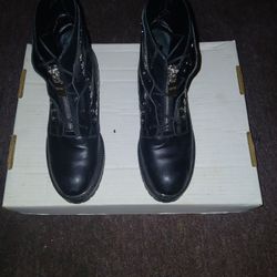 Alexander MCQueen Eyelet Boots