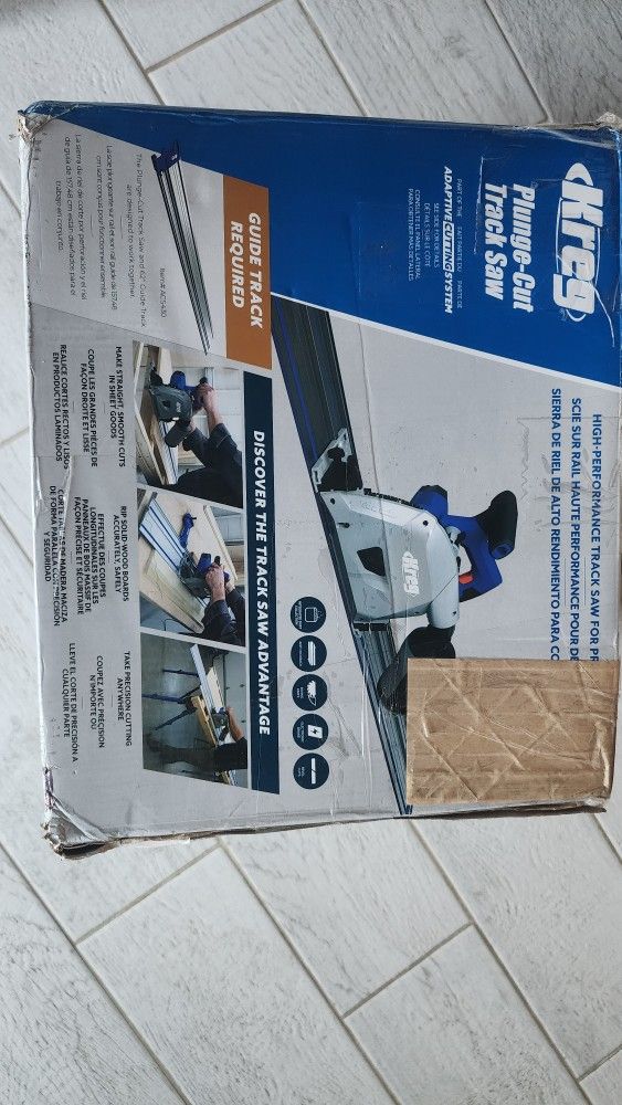 Kreg Adaptive Cutting System Plunge-Cut Track Saw
Item#: ACS-SAWBB