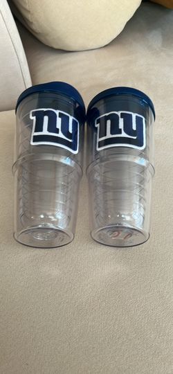 Tervis NY Giants  (2) New 24oz hot and cold insulated Tumblers