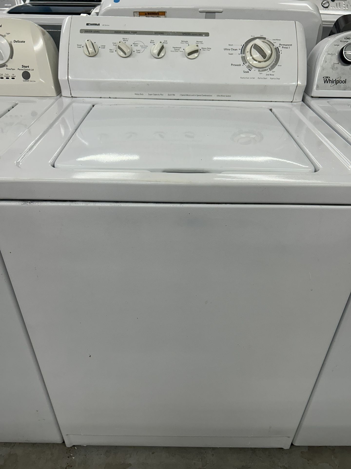 Heavy Duty Super Capacity Plus Washer