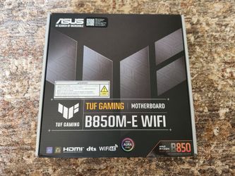 ASUS TUF Gaming B850M-E Wifi mATX motherboard - Brand New