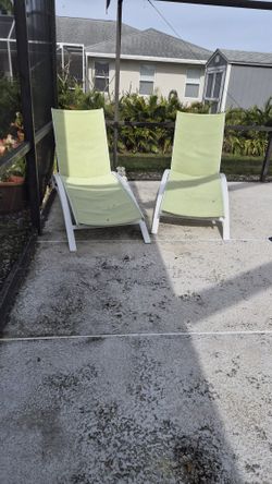 Pool Chairs Both For 40