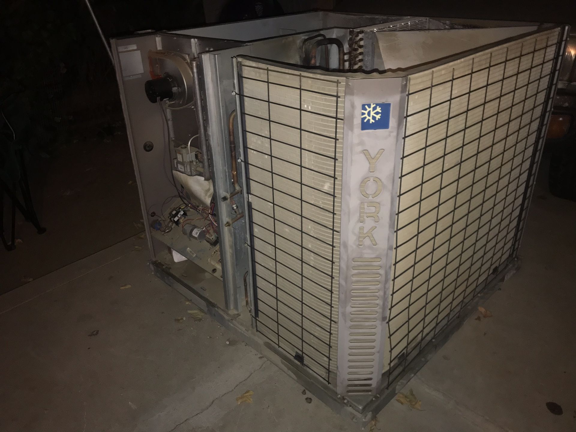 Parting out 3 1/2 ton York ac unit R410a