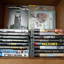 20 PS3 Game Lot