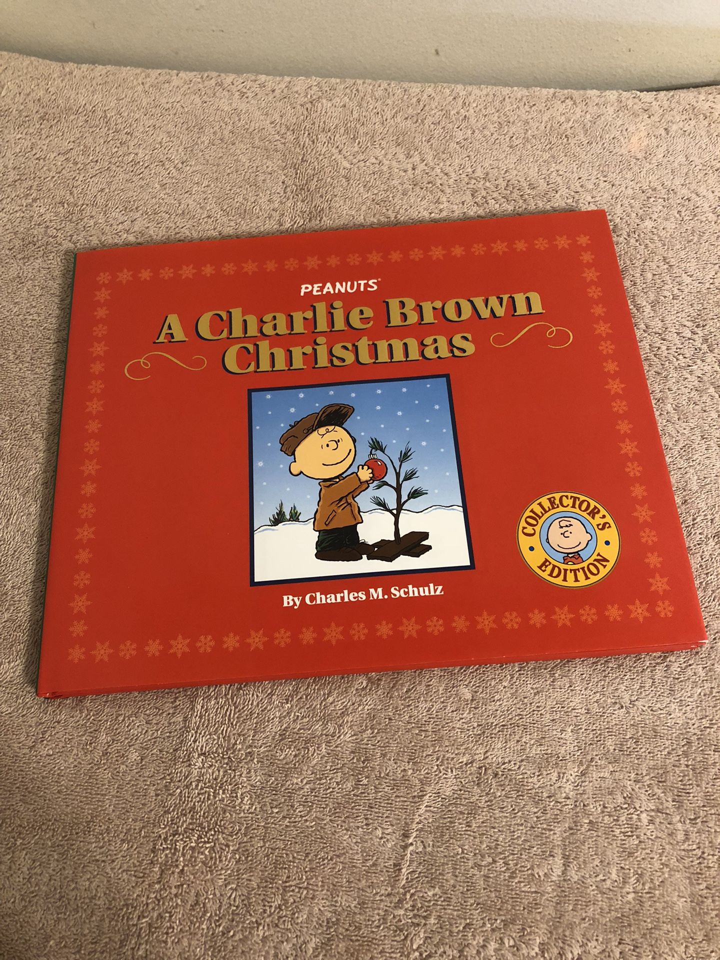 2002 Kohl’s Cares A Charlie Brown Christmas Hardcover With Dust Jacket