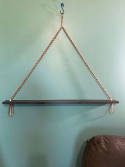 wooden shelf