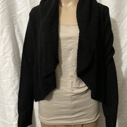 Black Mudd Juniors Size X-Large Cardigan 