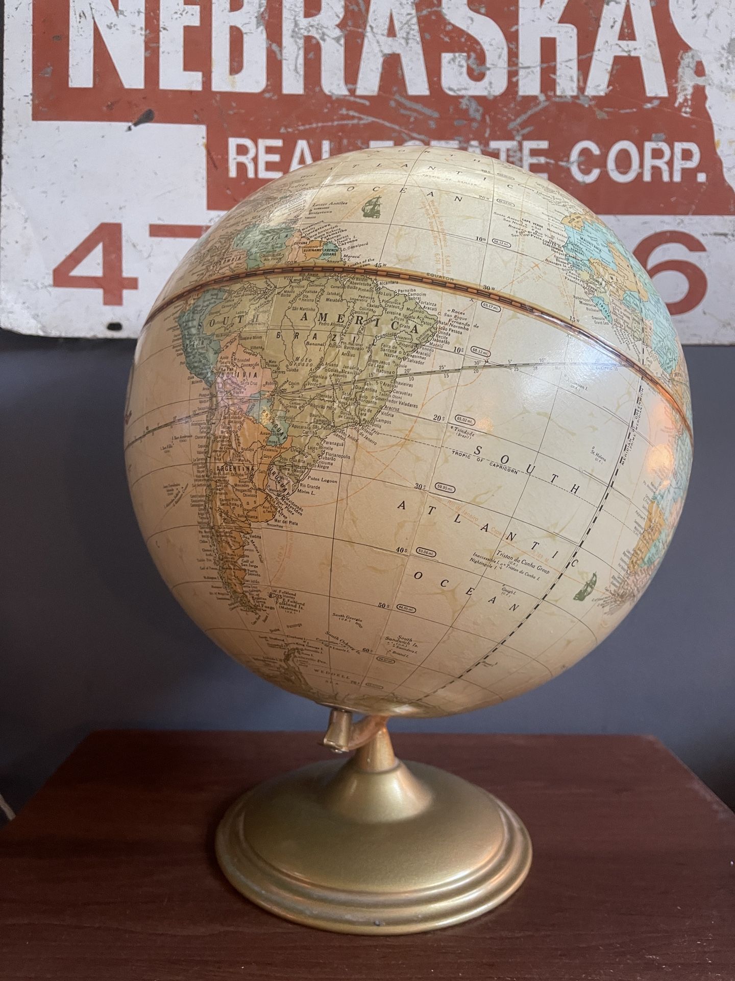 Vintage Globe 
