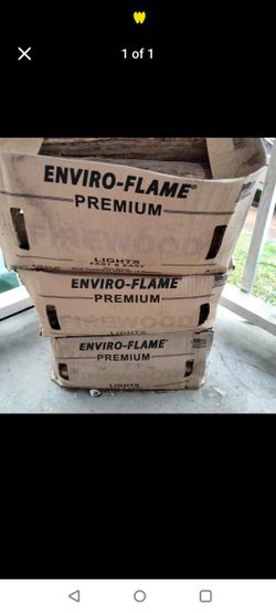 Three Boxes Enviro Log Enviroflame Firewood