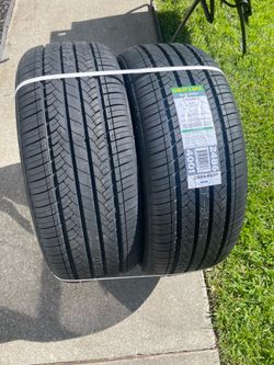 2 NEW Tires 245/50R19 105W XL