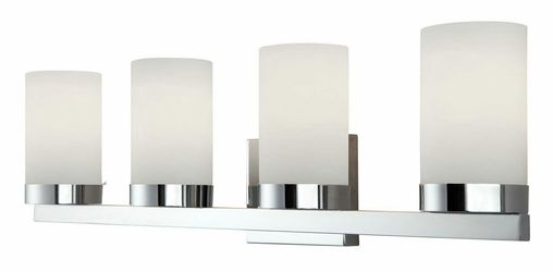 Canarm IVL429A04CH Milo 4-Light Bath Vanity Ligh