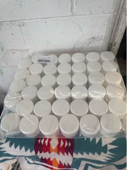 Unopened Round Containers