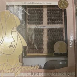 Lashview The Breeze Cluster Lashes Kit 144pcs – Complete DIY Set